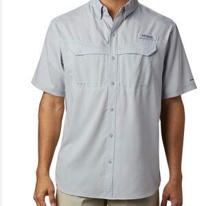 Columbia Men's Light Gray MEN'S PFG LOW DRAG OFFSHORE SHIRT